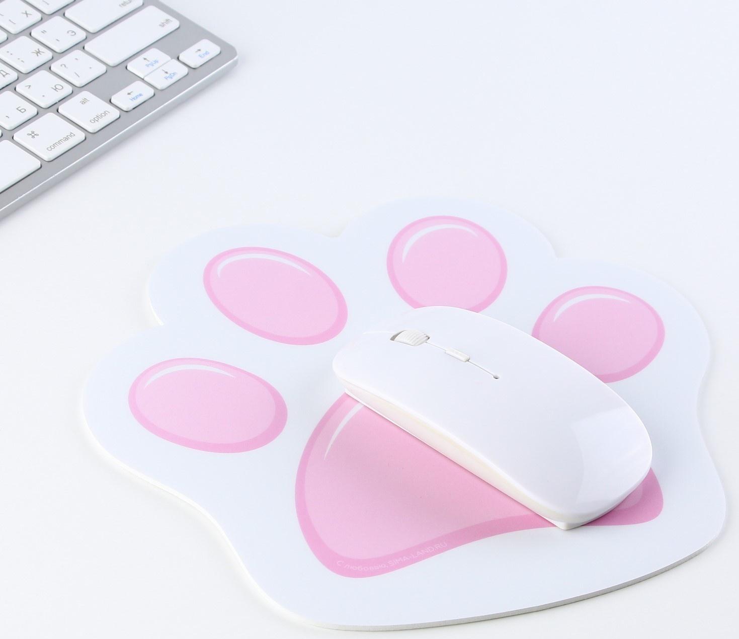 Коврик для мыши «Лапка» , 22 х 20 см