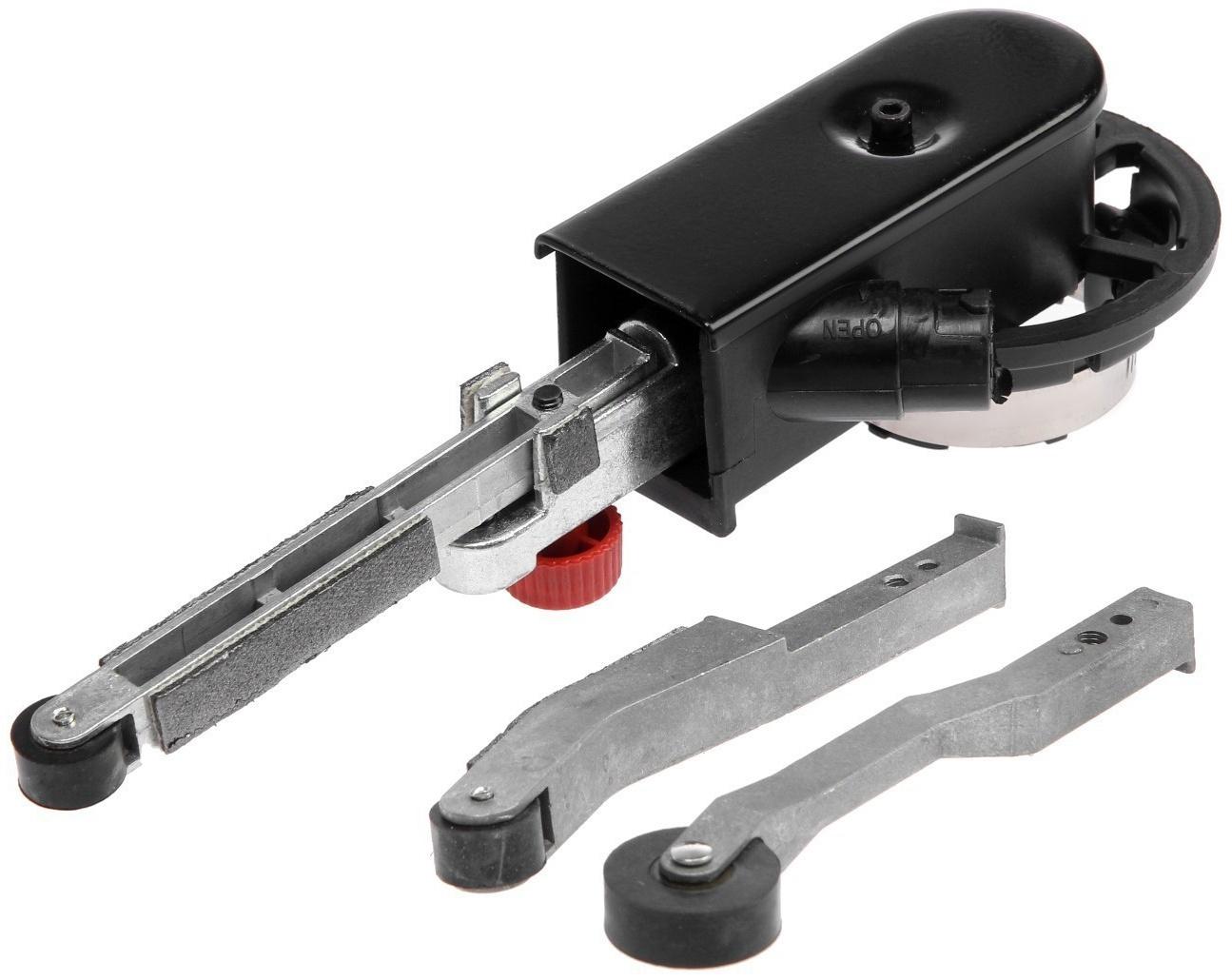 Насадка шлифовальная для УШМ ТУНДРА, для заточки ножей, ножниц, ширина 15 мм, ПОД М10/М14