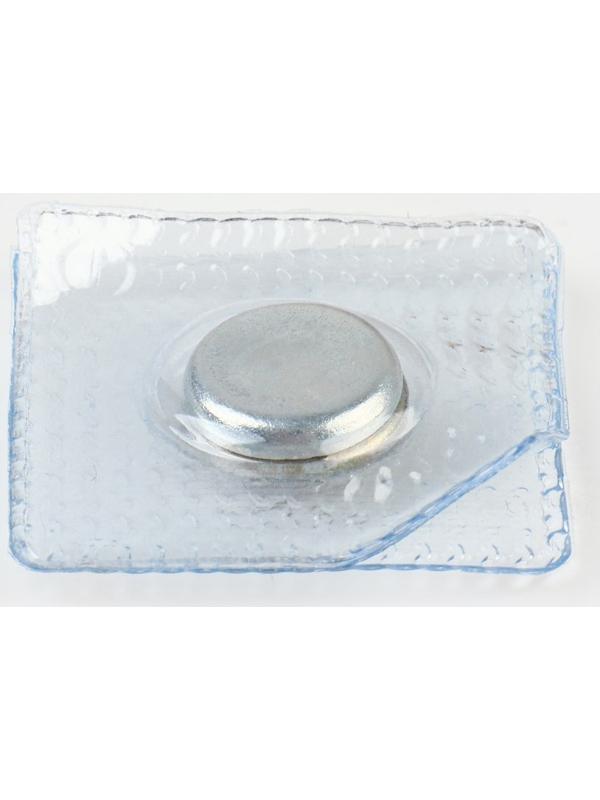 Кнопки магнитные потайные, d = 10 мм, 2 части, цвет серебряный