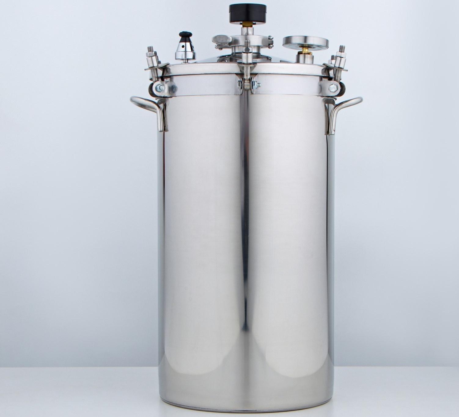 Автоклав-стерилизатор «Консерватор Макси», 20 л, манометр, термометр, клапан сброса давления, нержавеющая сталь