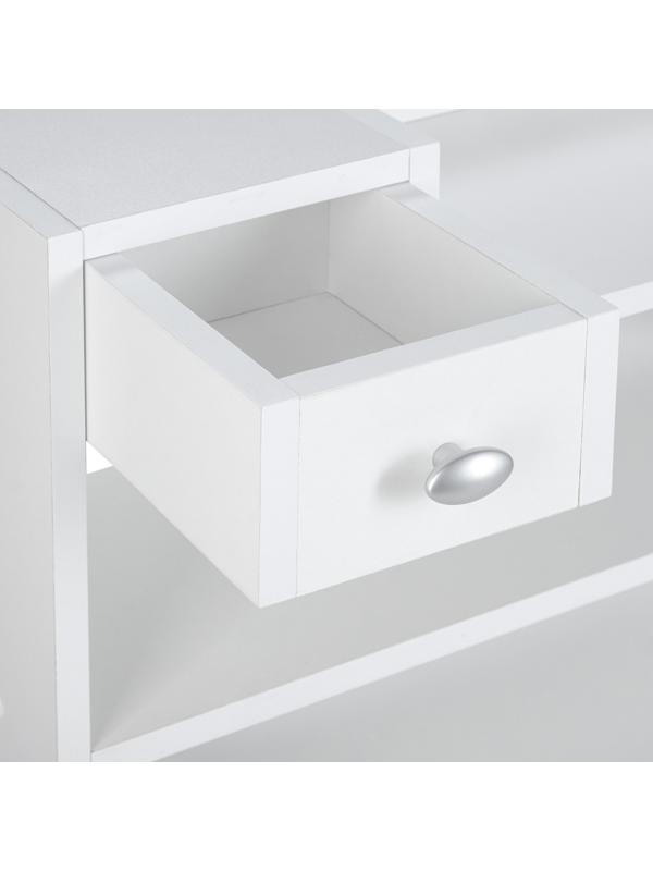 Стеллаж Остин №2, 813х250х927, Белый