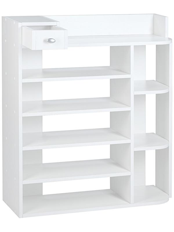 Стеллаж Остин №2, 813х250х927, Белый