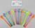 Ложки пластиковые, в наборе 12 штук, цвета МИКС