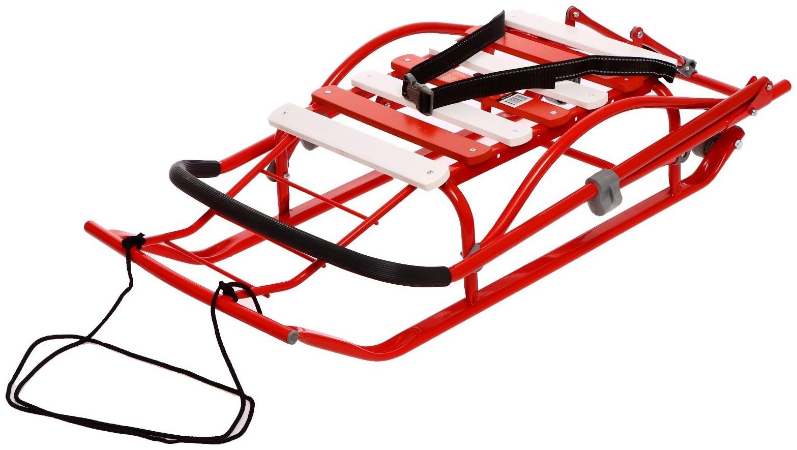 Санки Nikki 2, цвет алый