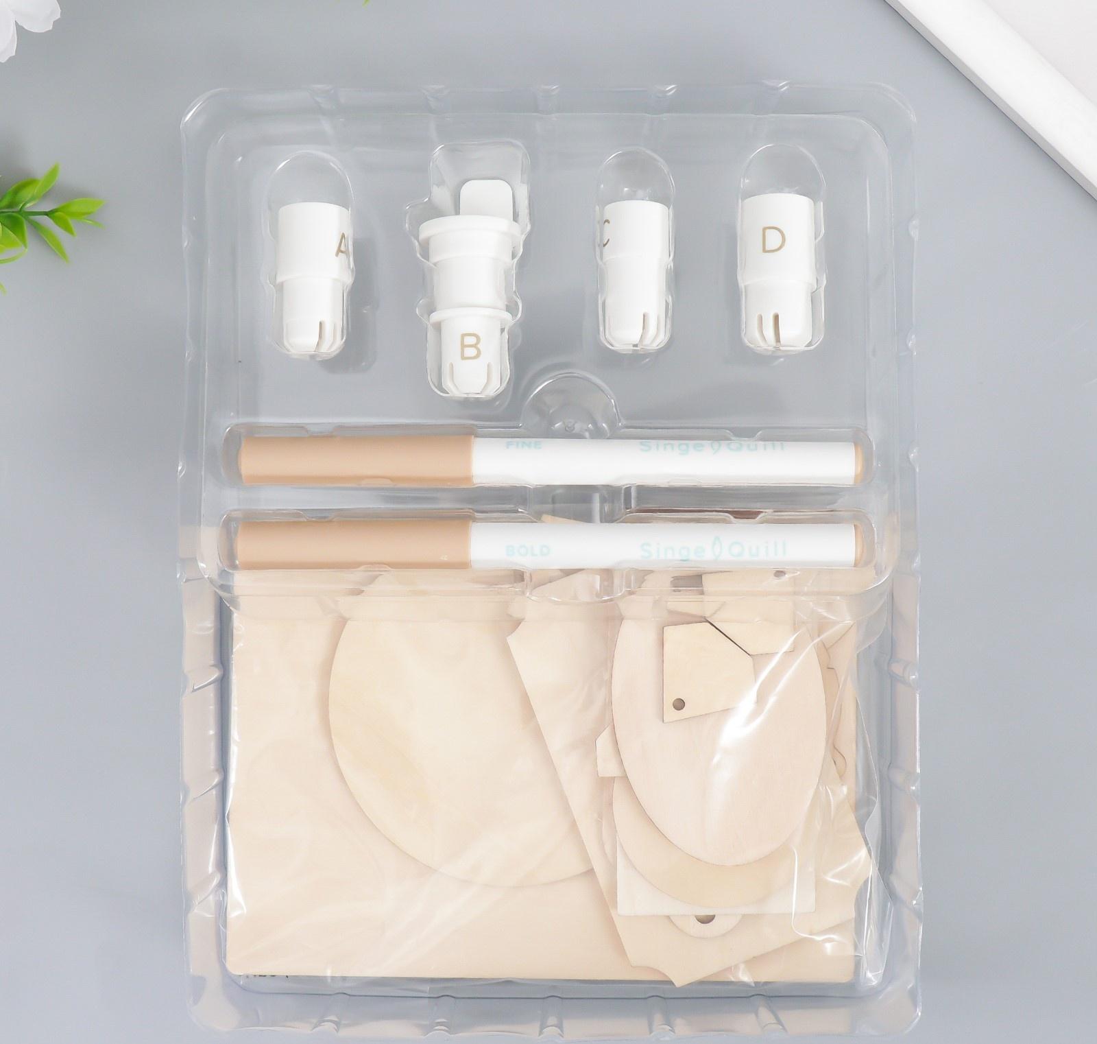 Кит-набор для выжигания по дереву Singe Quill (24 элемента)