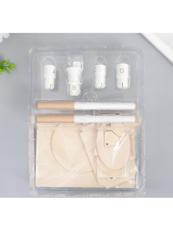 Кит-набор для выжигания по дереву Singe Quill (24 элемента)