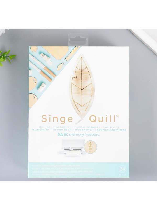Кит-набор для выжигания по дереву Singe Quill (24 элемента)