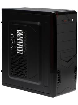 Корпус ExeGate Miditower CP-601, без БП, ATX, 2хUSB 2.0, чёрный