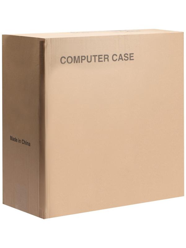 Корпус ExeGate Miditower CP-601, без БП, ATX, 2хUSB 2.0, чёрный