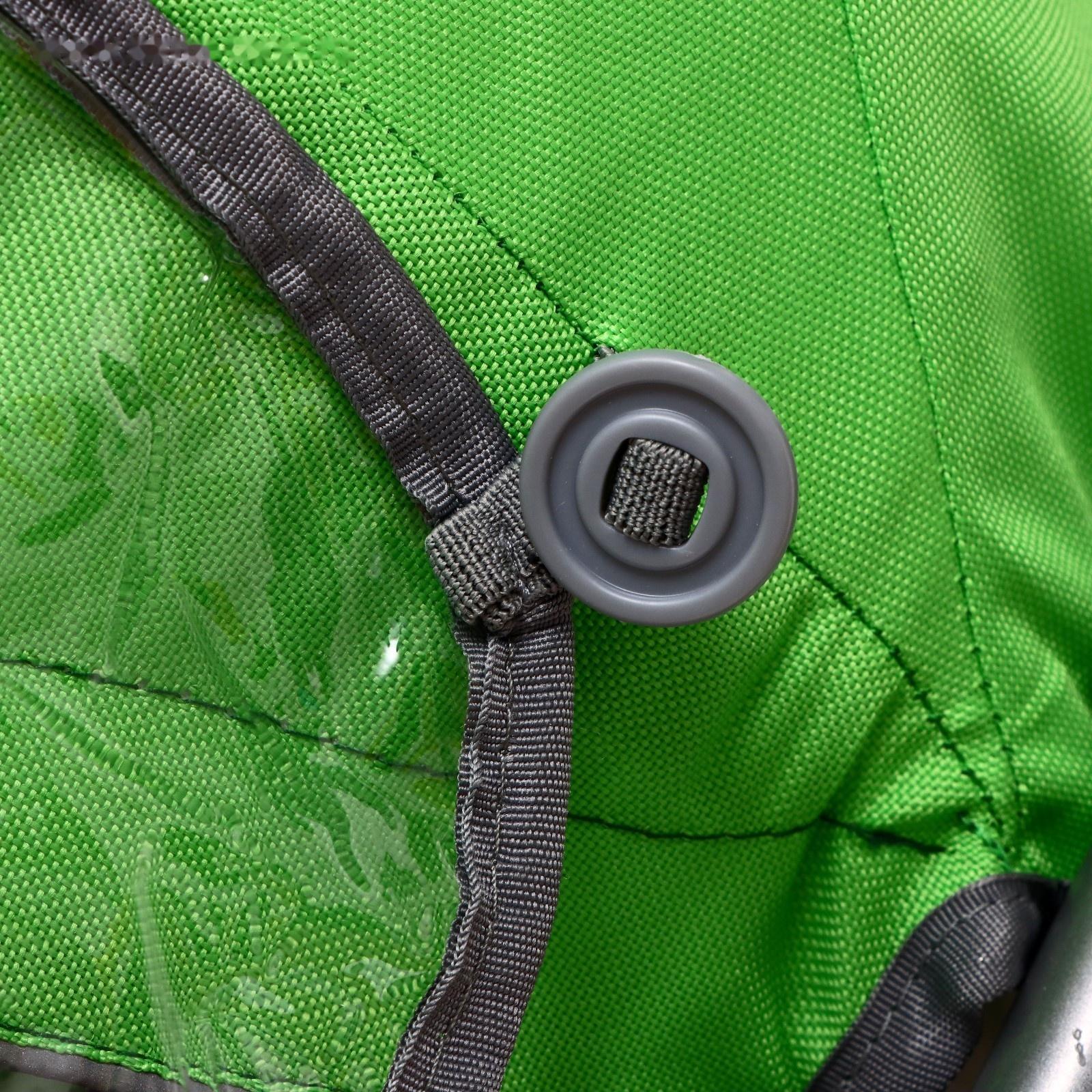 Санки-коляска «Наши детки 4-2», цвет лимонный, рисунок с тигром