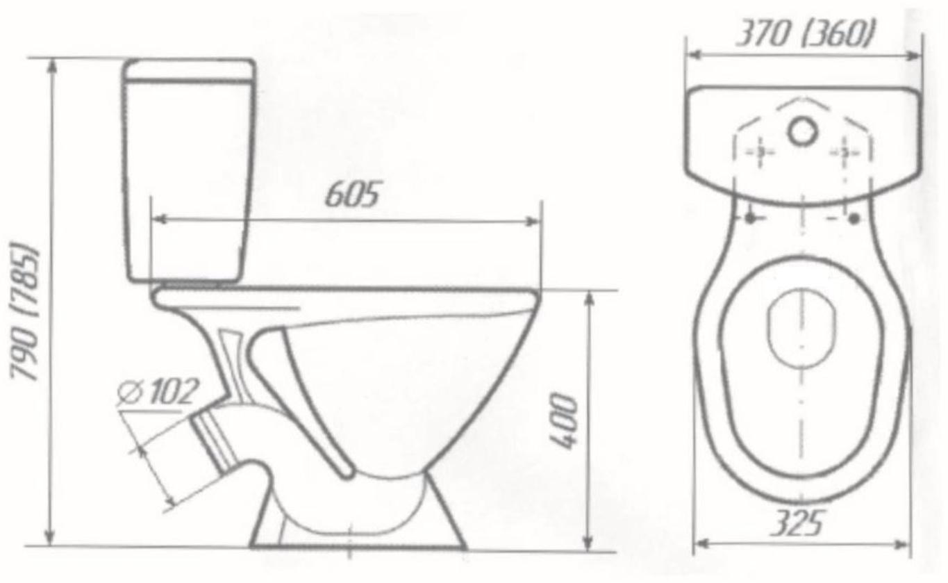 Унитаз компакт 