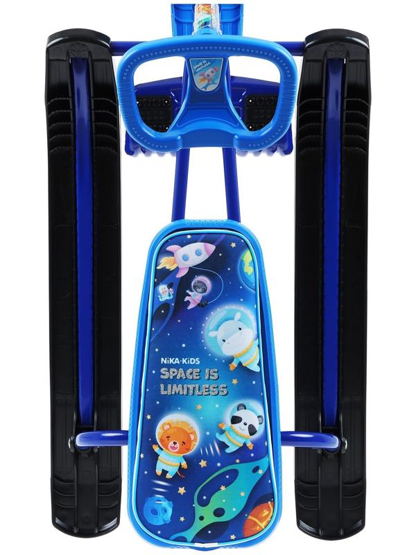Снегокат «Тимка спорт 2 Космический», ТС2-М/К, цвет синий/чёрный
