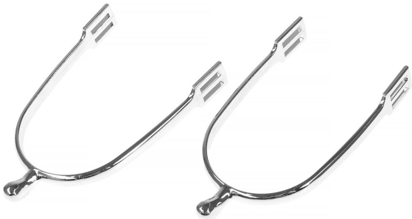 Шпоры + тренчики для верховой езды, набор 2 шт