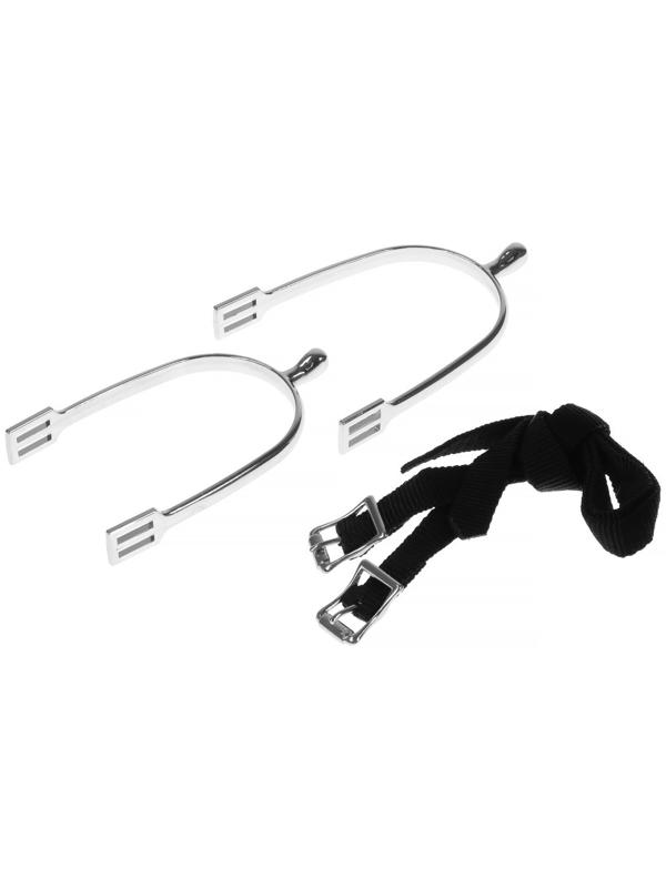 Шпоры + тренчики для верховой езды, набор 2 шт