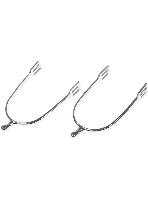 Шпоры + тренчики для верховой езды, набор 2 шт