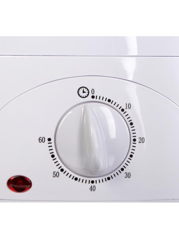 Пароварка Sakura SA-7214, электрическая, 800 Вт, 9 л, 3 яруса, белая