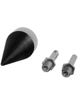 Насадка-дровокол для дрели/перфоратора ТУНДРА, 95х45 мм, шестигранный хвостовик/SDS-plus