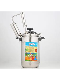 Домашний дистиллятор «Первач. Супер-Элит», 14 л, двойное капсульное дно