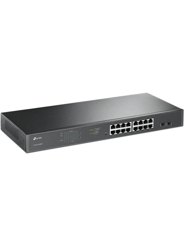 Коммутатор TP-Link JetStream TL-SG1218MPE, управляемый, 16х10/100/1000BASE-T