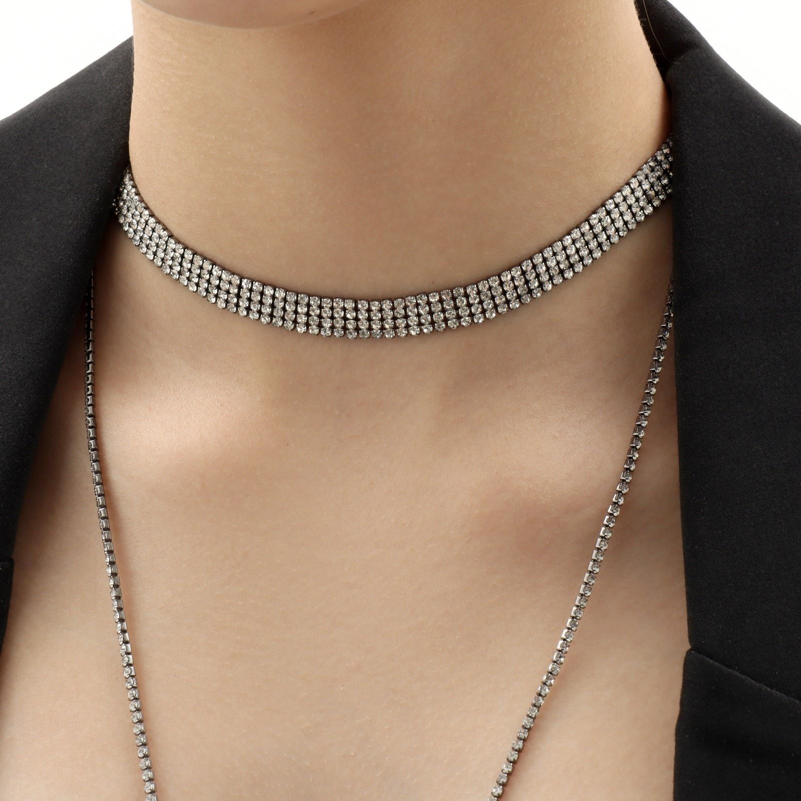 Набор 2 предмета: серьги, чокер 