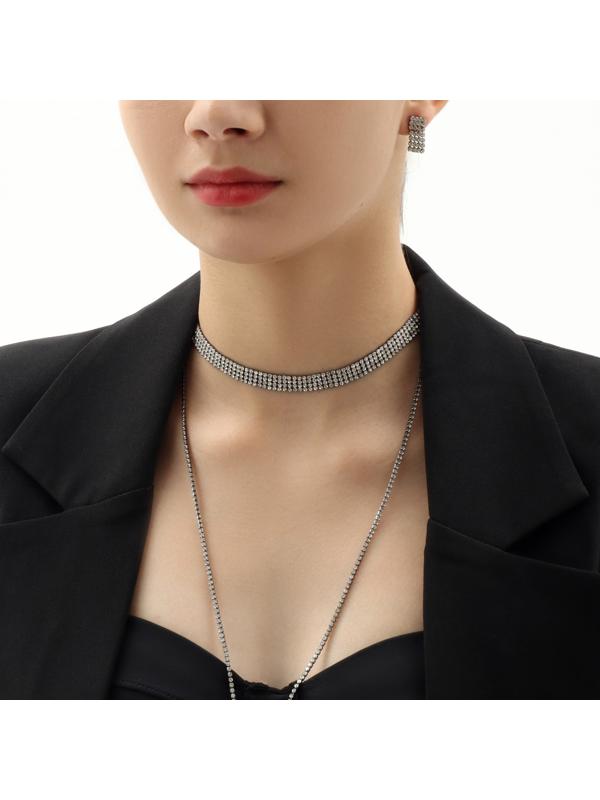 Набор 2 предмета: серьги, чокер 