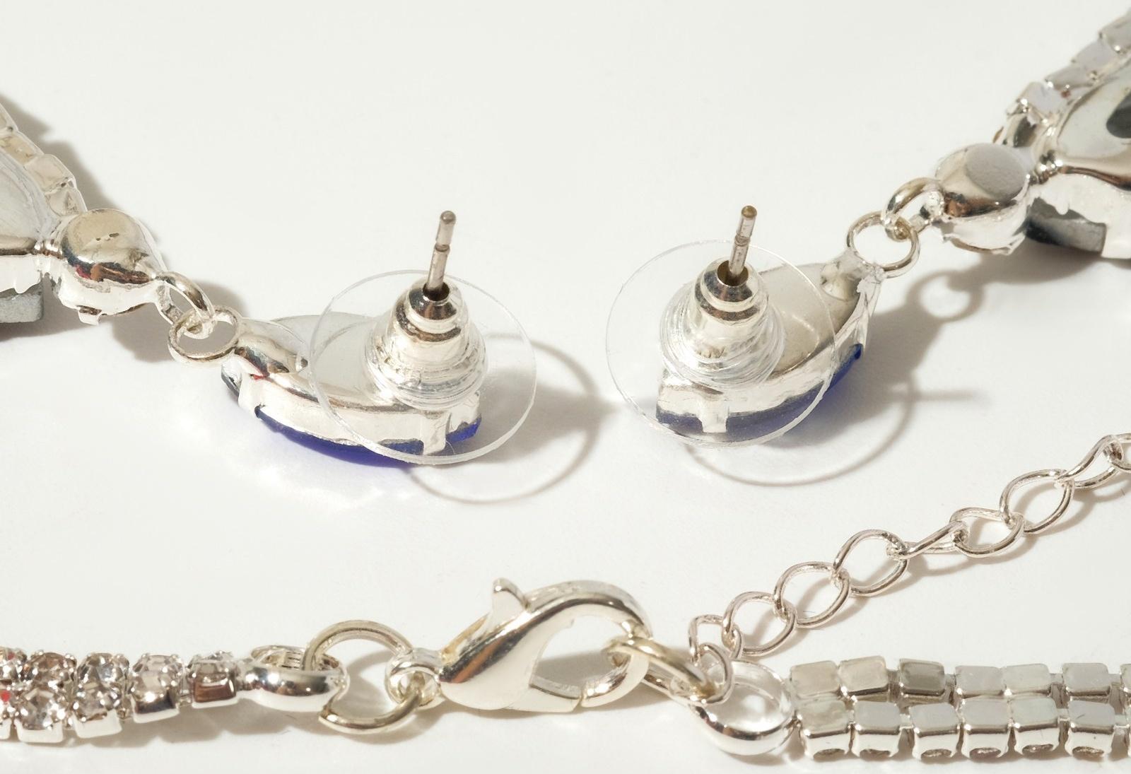 Набор 2 предмета: серьги, колье 