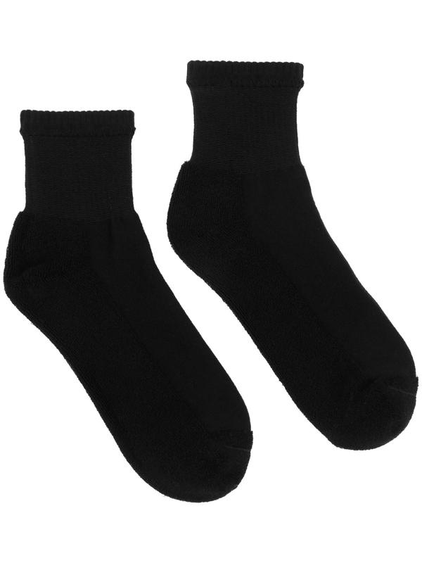 Носки мужские с махровым следком MINAKU цвет черный, р-р 39-43 (27-29 см)