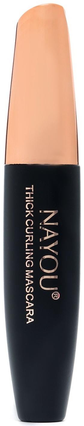 Тушь для ресниц NAYOU, цвет черный, 10 мл