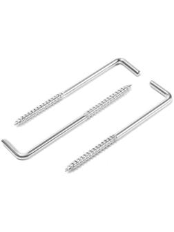 Шуруп-костыль ТУНДРА, белый цинк, 4x70 мм, 3 шт