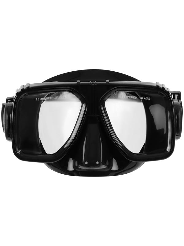 Маска для дайвинга ONLYTOP, закалённое стекло