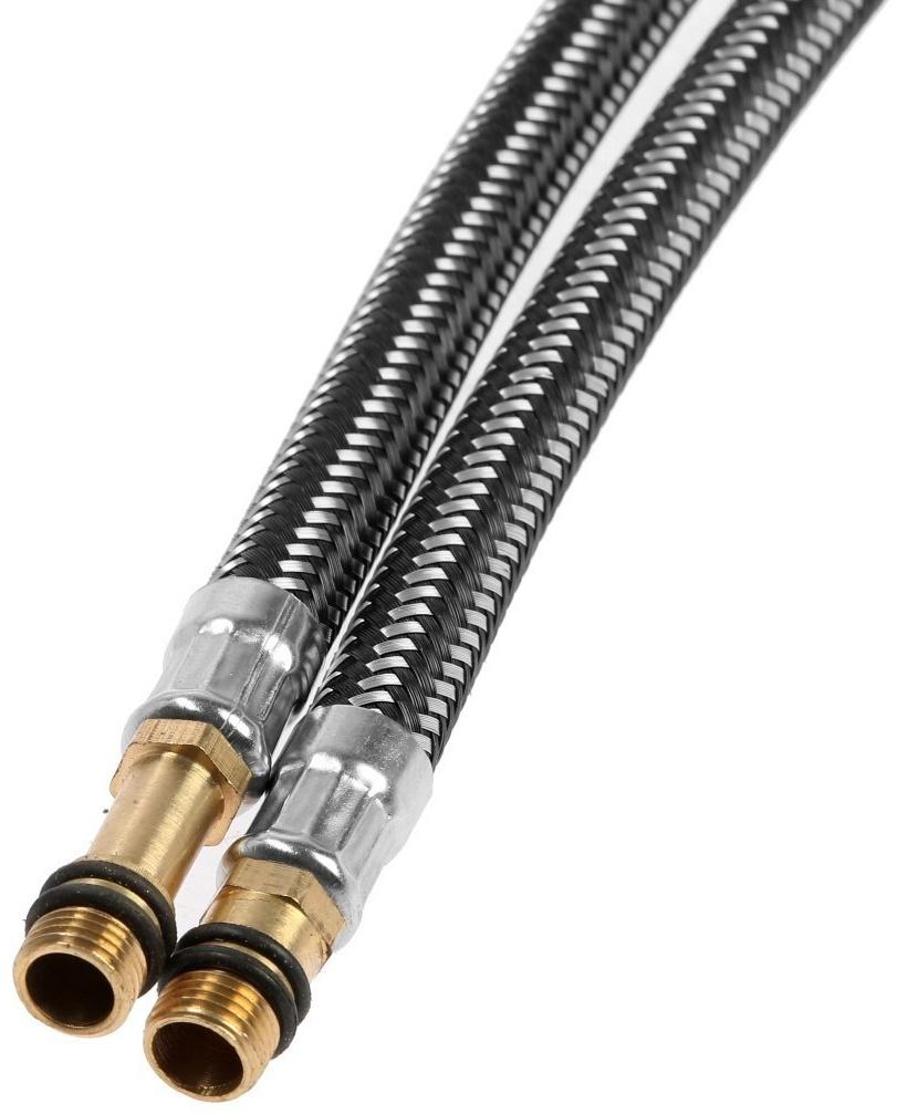 Подводка гибкая для смесителя ZEIN, фибро-нейлон, 1/2