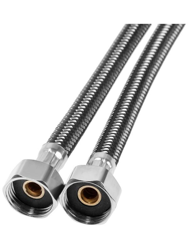 Подводка гибкая для смесителя ZEIN, фибро-нейлон, 1/2