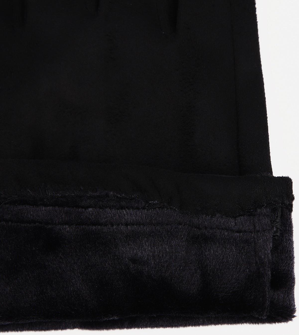 Перчатки мужские, безразмерные, без утеплителя, цвет чёрный