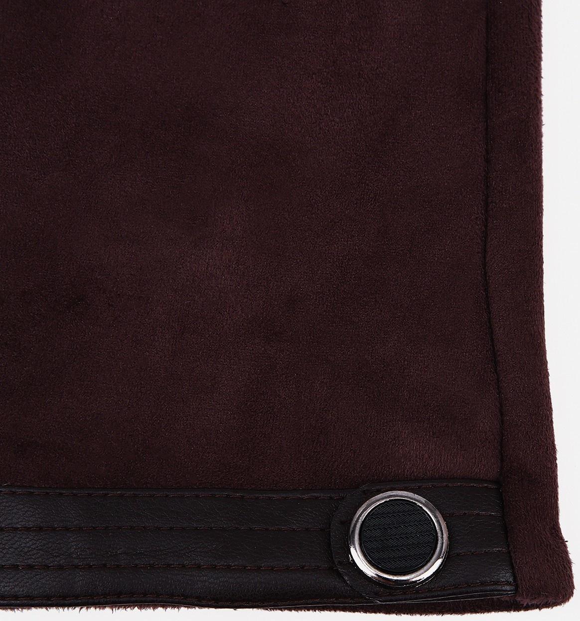 Перчатки мужские, безразмерные, без утеплителя, цвет коричневый