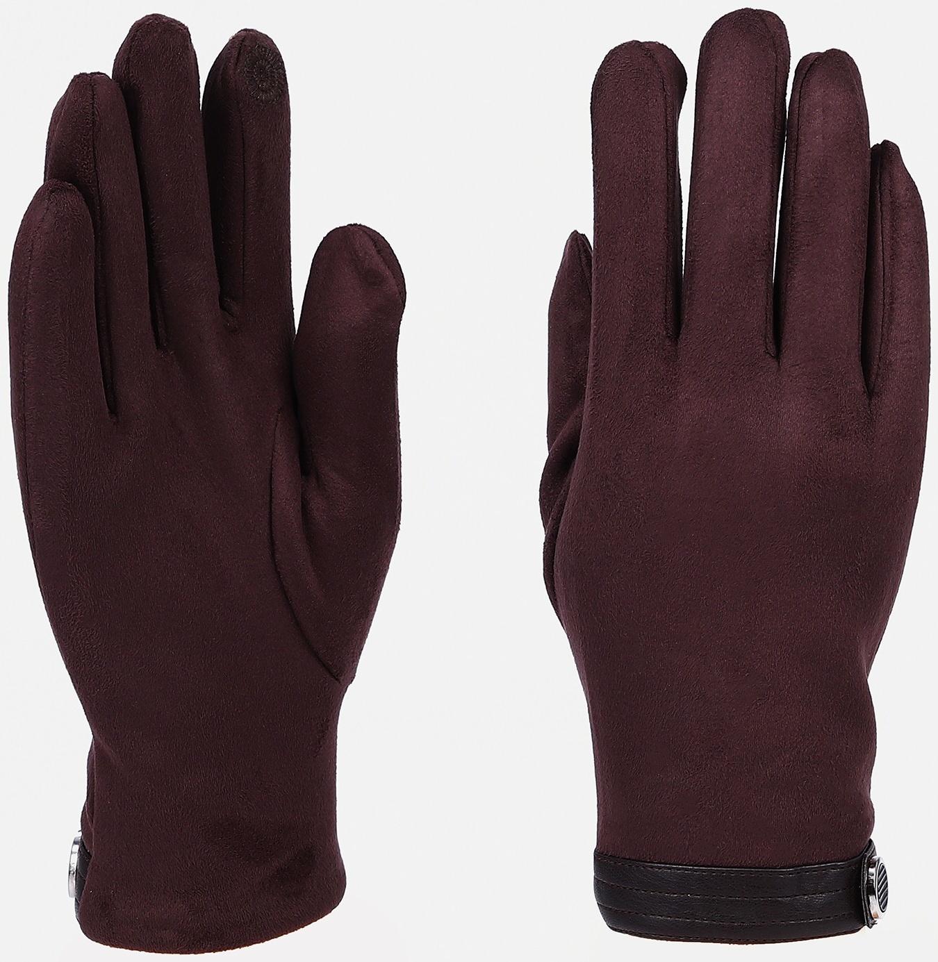 Перчатки мужские, безразмерные, без утеплителя, цвет коричневый