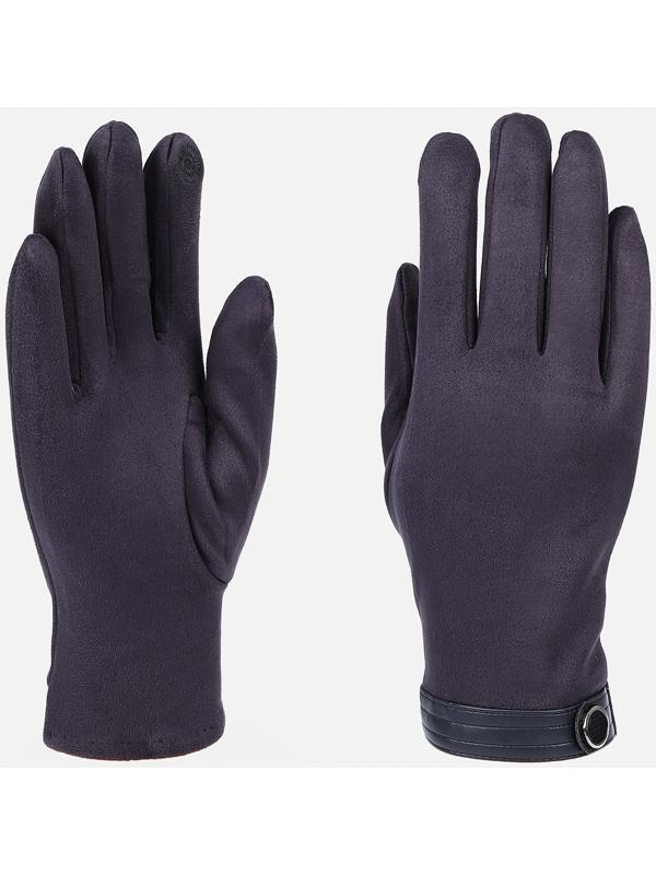 Перчатки мужские, безразмерные, без утеплителя, цвет серый