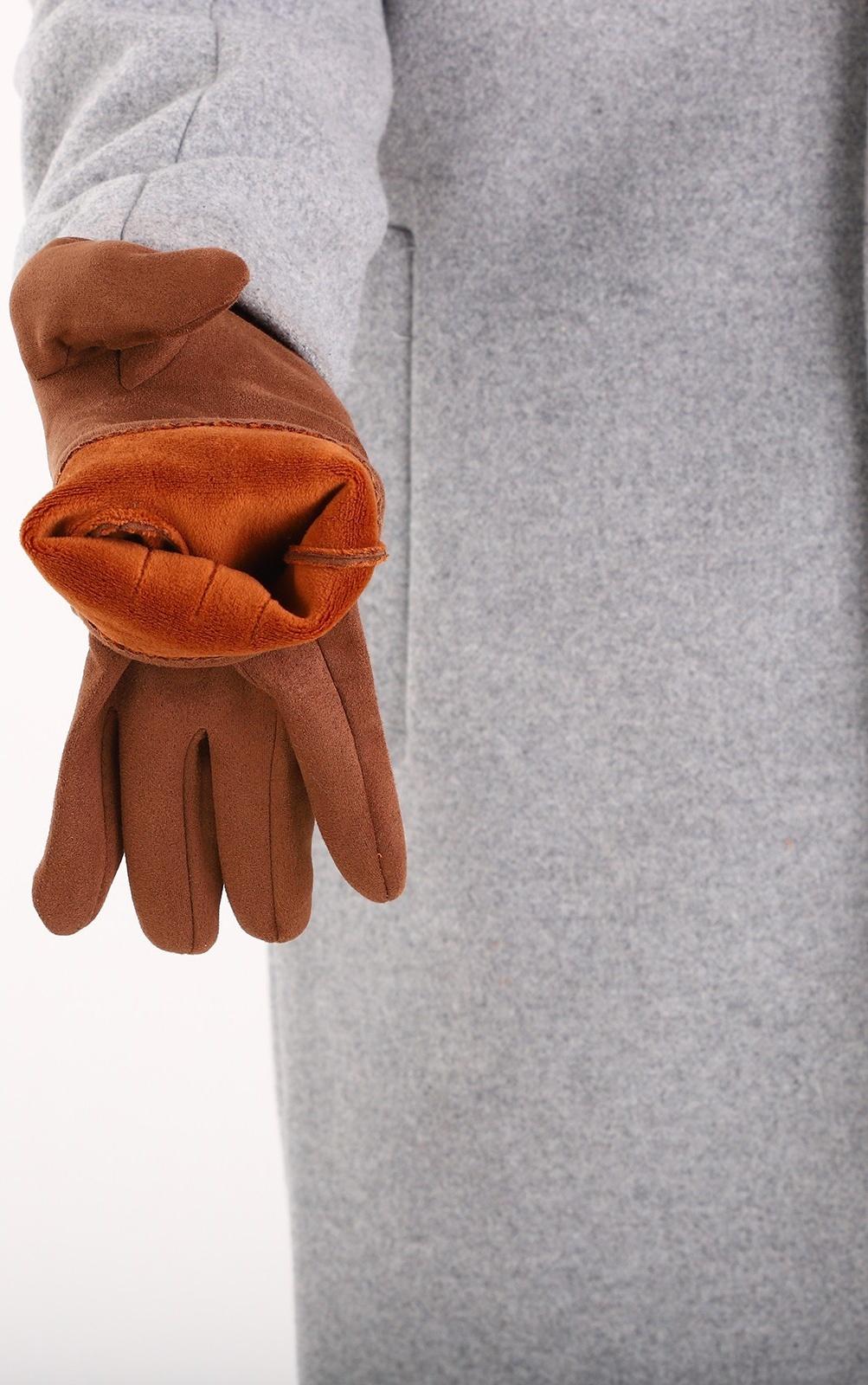 Перчатки мужские, безразмерные, без утеплителя, цвет светло-коричневый