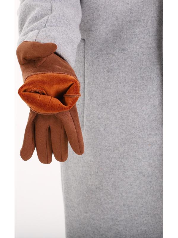 Перчатки мужские, безразмерные, без утеплителя, цвет светло-коричневый