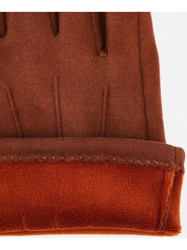 Перчатки мужские, безразмерные, без утеплителя, цвет светло-коричневый