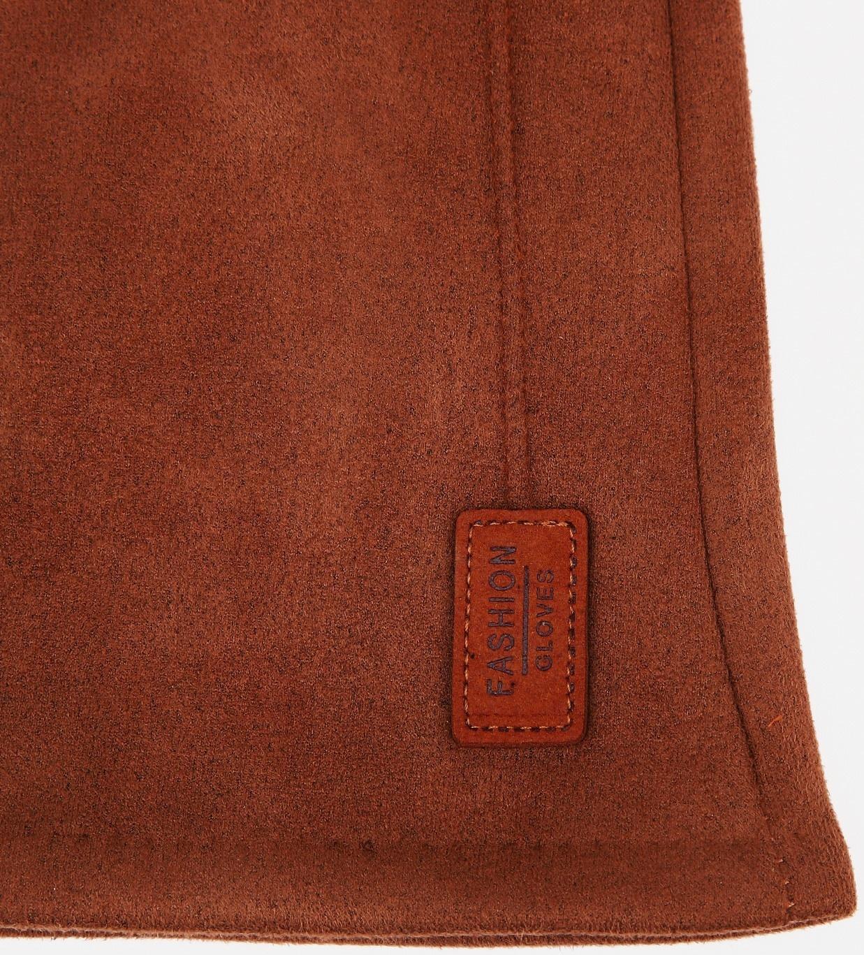 Перчатки мужские, безразмерные, без утеплителя, цвет светло-коричневый