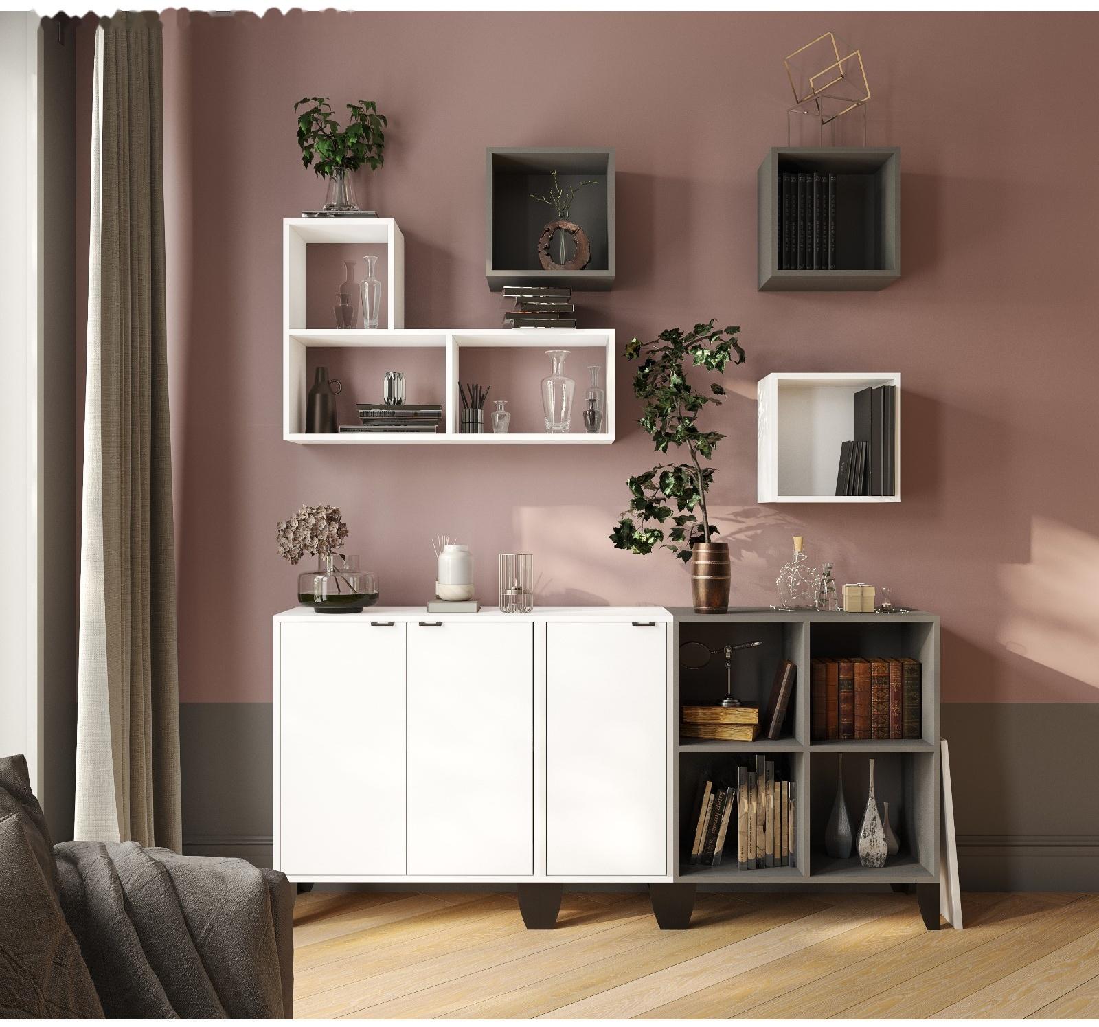 Тумба ГШ-2 Гира, 700х350х825, Белый