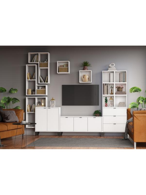 Тумба ГШ-2 Гира, 700х350х825, Белый