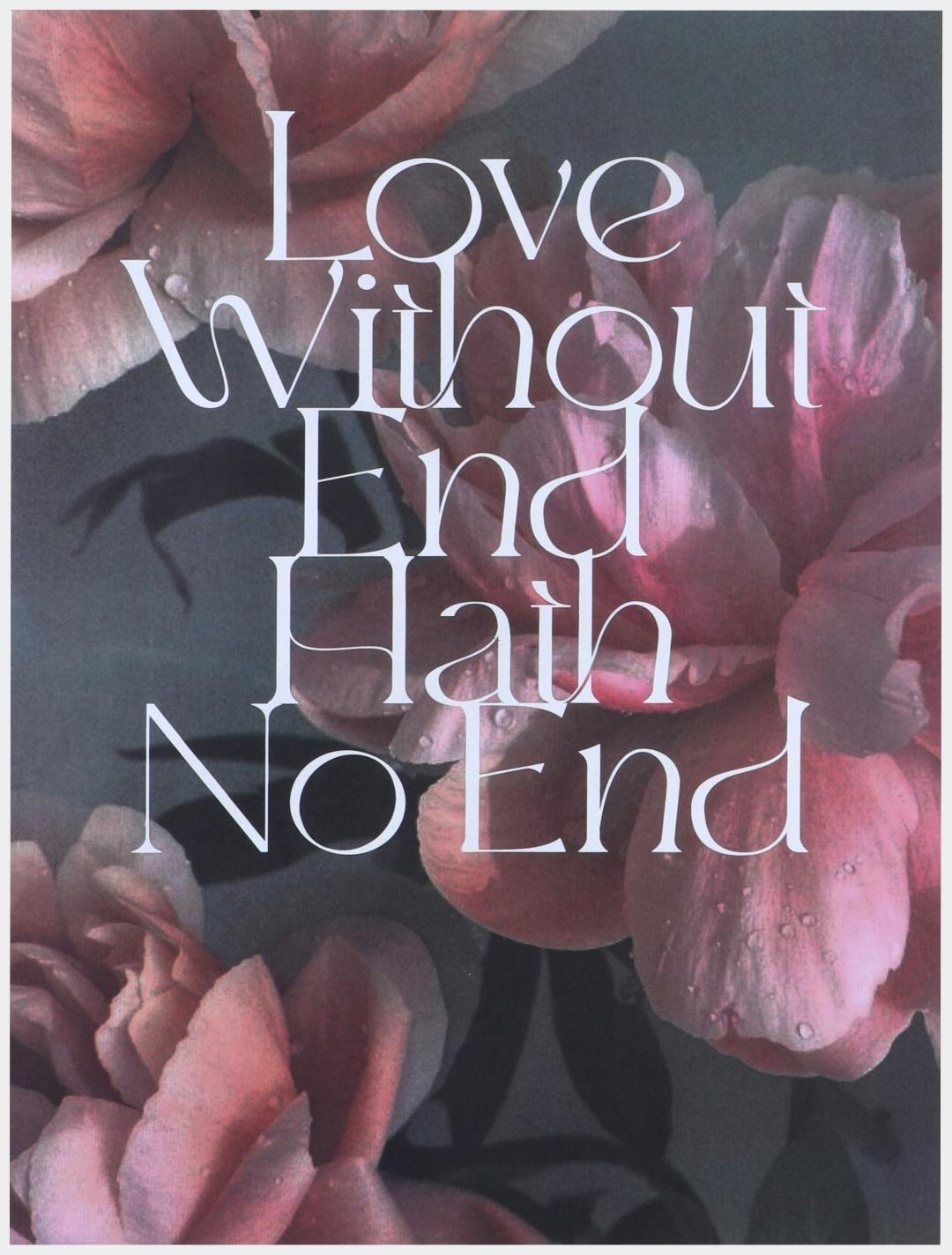 Бумага влагостойкая двухсторонняя,  «Love»,  38 × 50 см