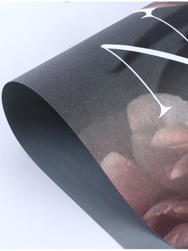 Бумага влагостойкая двухсторонняя,  «Love»,  38 × 50 см