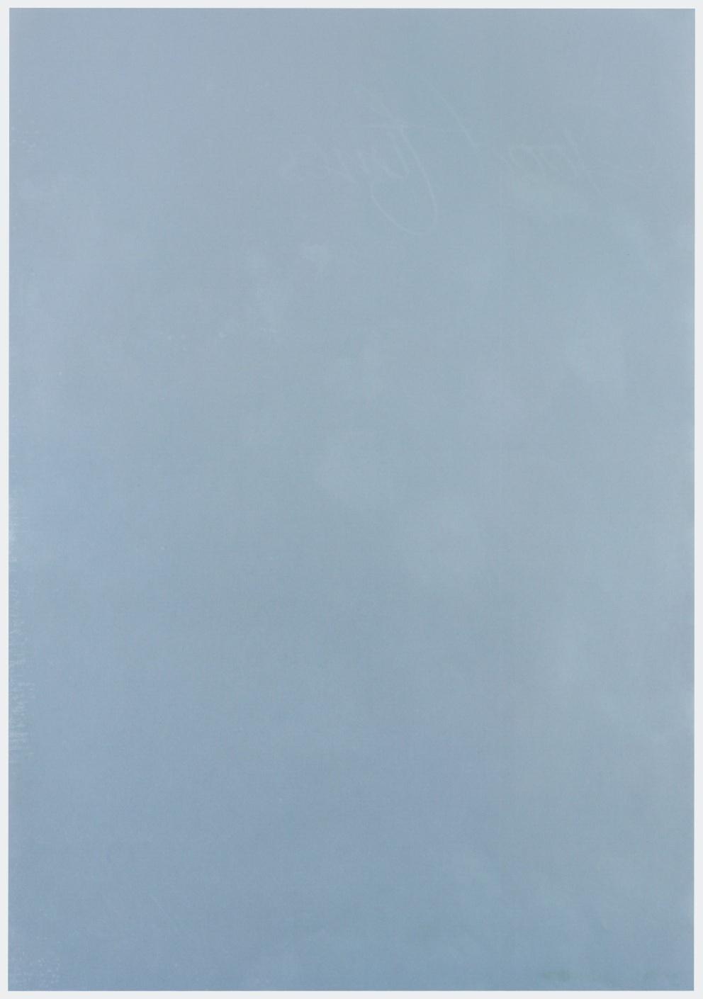 Бумага влагостойкая двухсторонняя, «Голубой лотос», 35 × 50 см