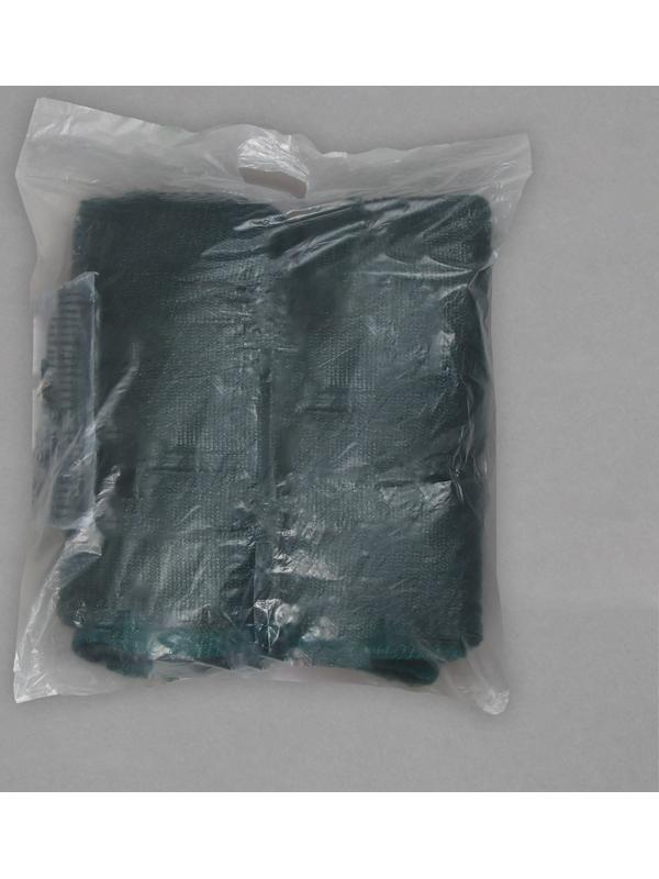 Сетка затеняющая, 10 × 4 м, плотность 80 г/м², зелёная, в наборе 29 клипс