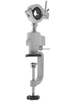 Стойка для дрели ТУНДРА, винтовой зажим, поворотный шарнир 360°, d=42 мм, длина 245 мм