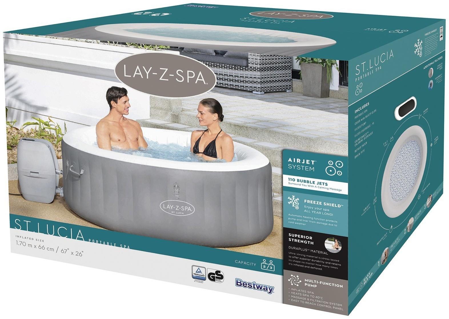 СПА бассейн St.Lucia AirJet, 170 х 66 см, 60037