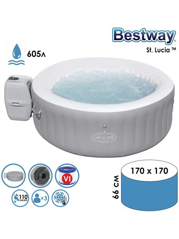 СПА бассейн St.Lucia AirJet, 170 х 66 см, 60037