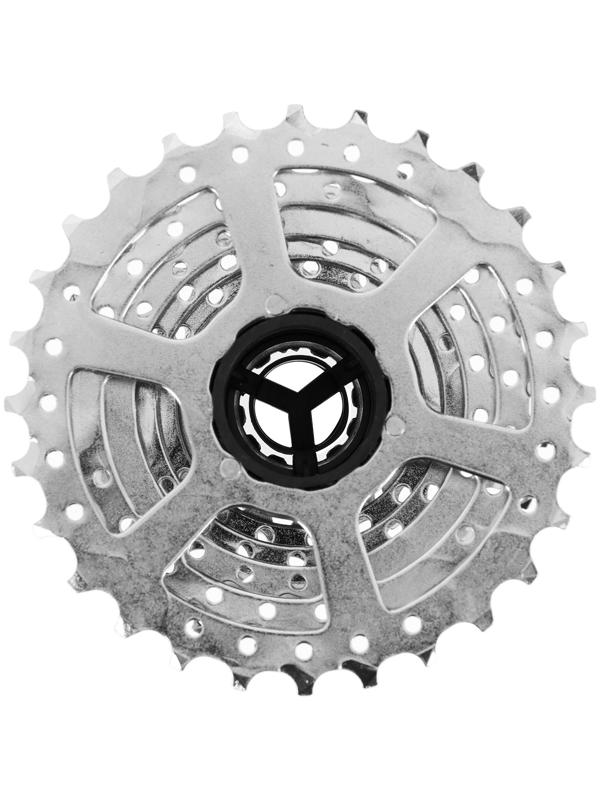 Кассета ATA, 8 скоростей, 11-28T, цвет серебристый